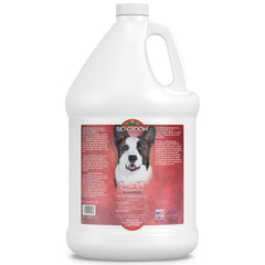 Bio-Groom flea-tick-shampoo-bottle shows a cruelty-free, USA-made formula for flea control.