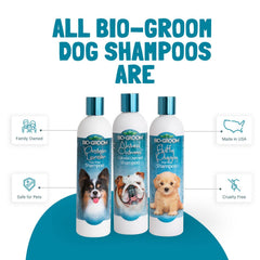 Bio-Groom Oatmeal Dog Shampoo after rinse reveals a soft, shiny coat