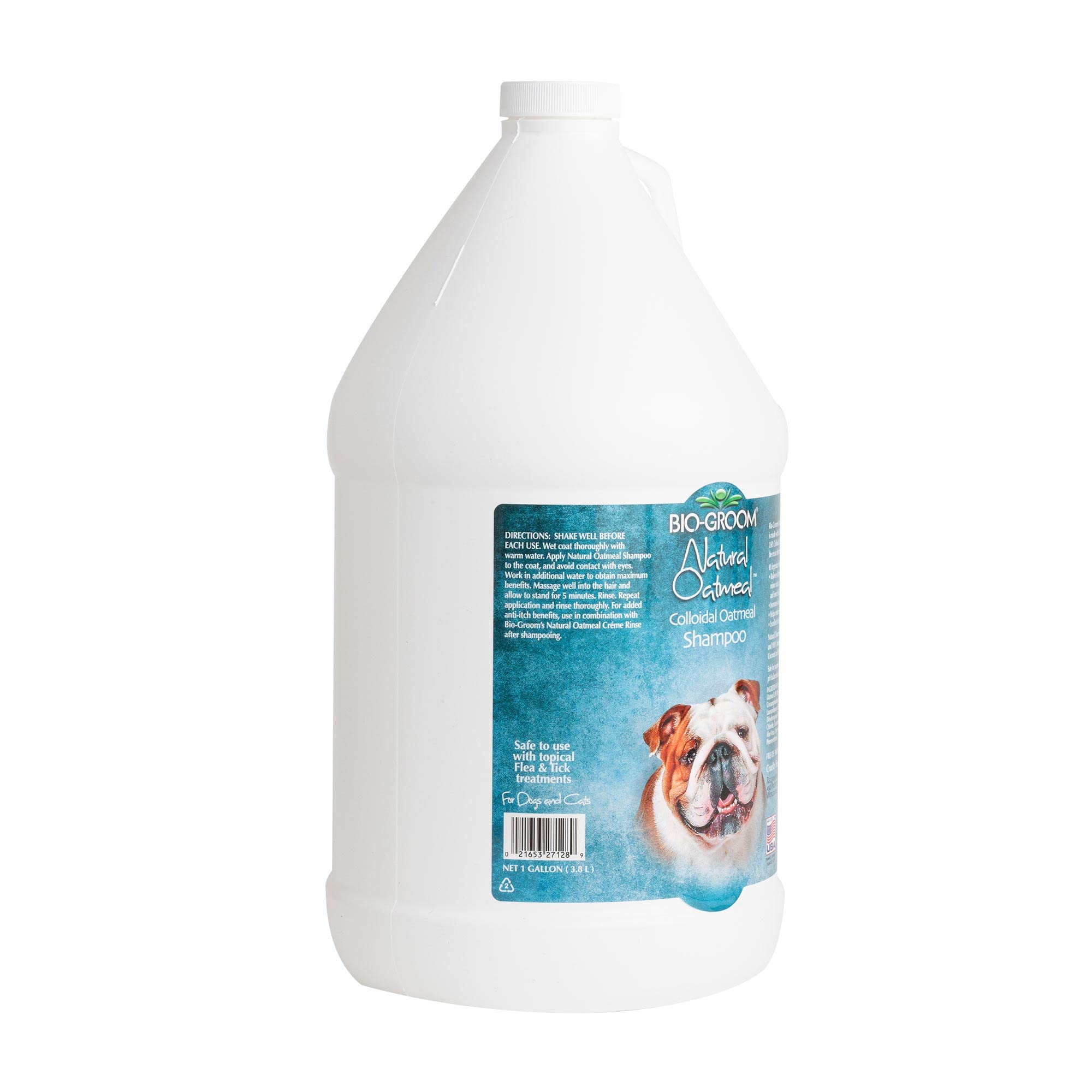 Bio-Groom Oatmeal Dog Shampoo rich lather indicating moisturizing wash