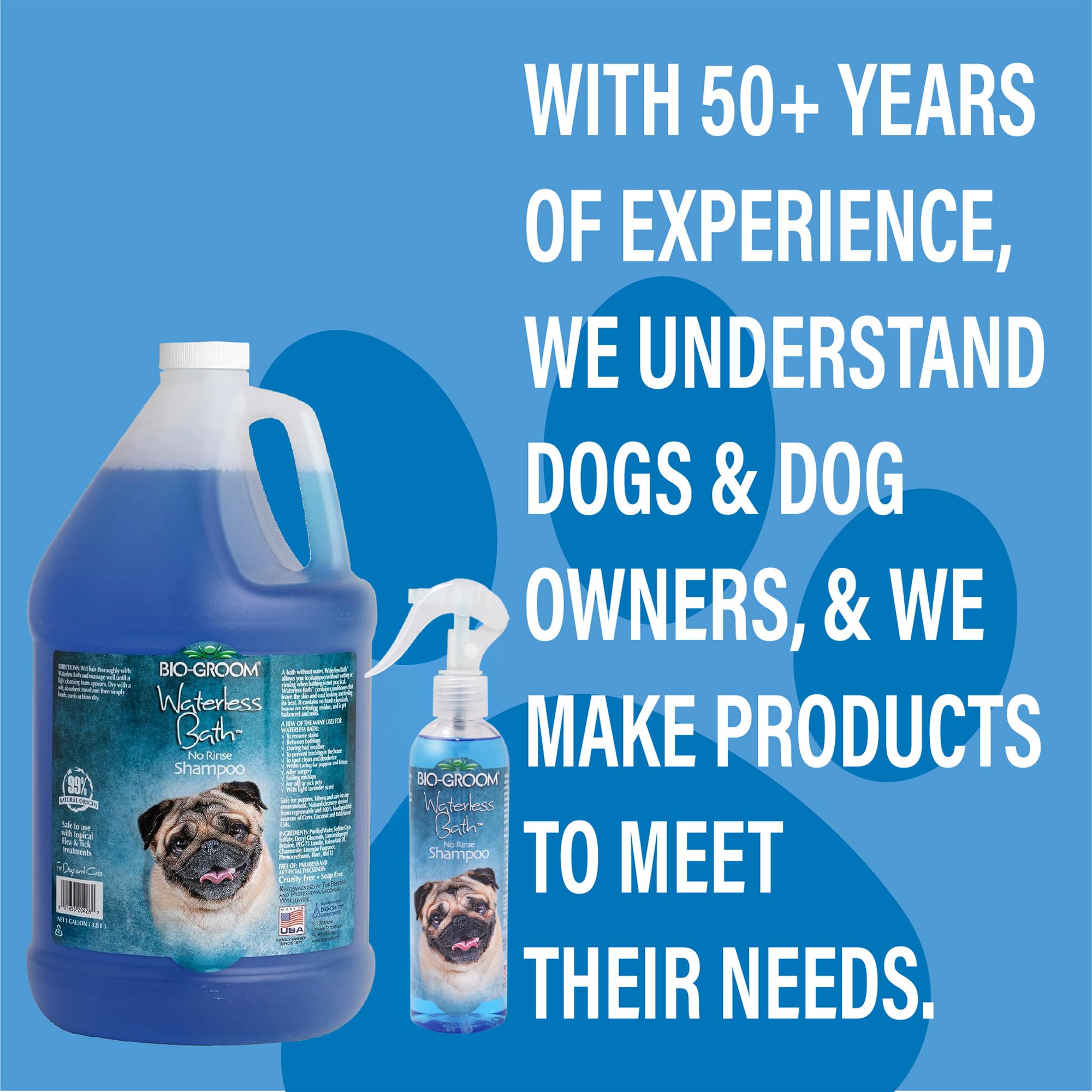 Bio-Groom Waterless Shampoo cruelty-free labeling supports ethical pet care