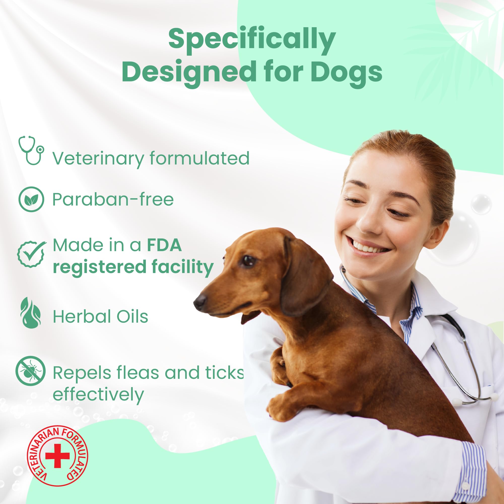 Bio PetActive Tea Tree Oil Dog Shampoo pH-balanced formula visible on label.