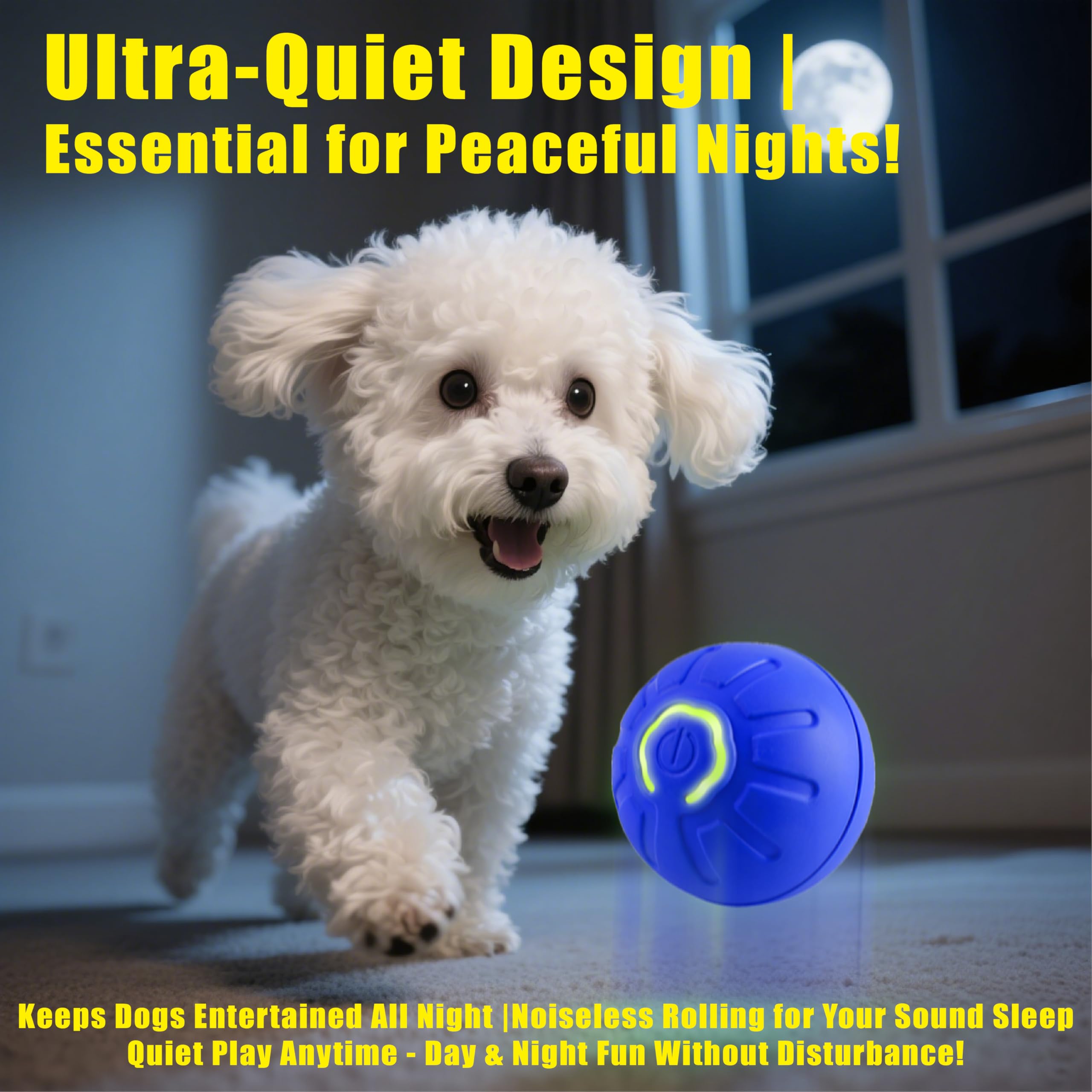 BIONEMAGILI small-dog-cat size ball ideal for gentle indoor exercise
