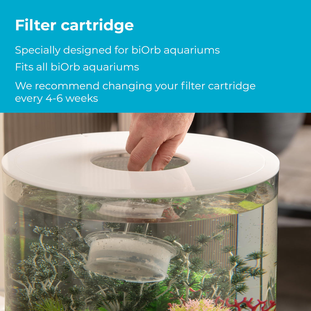 biOrb Service Kit water treatments provide safe conditioning for partial water changes