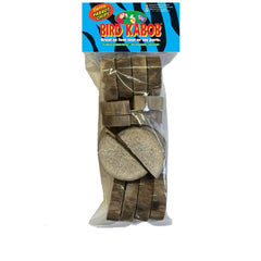 Bird Kabob Yucca Parrot Chips packaging shows eco-friendly design for responsible pet owners.