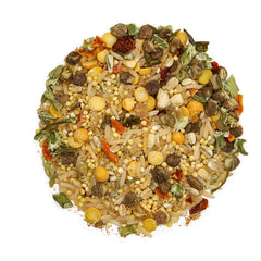 Bird Street Bistro USA-made packaging—fresh parrot food you can trust.
