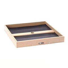 Birds Choice seed catcher open platform top view reveals broad feeding area
