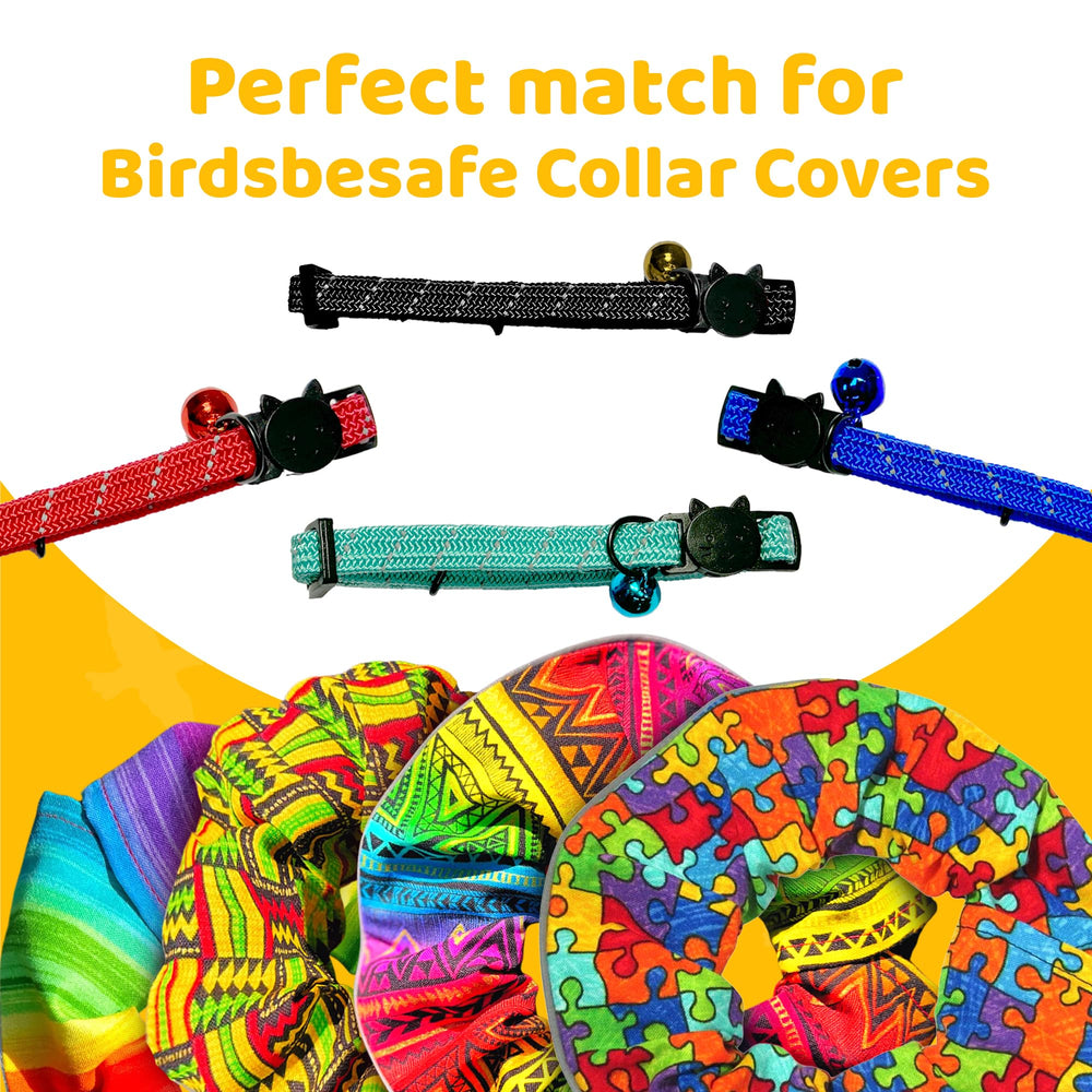 BirdsBeSafe comfortable wear design promotes calm, secure wear for indoor and outdoor cats.