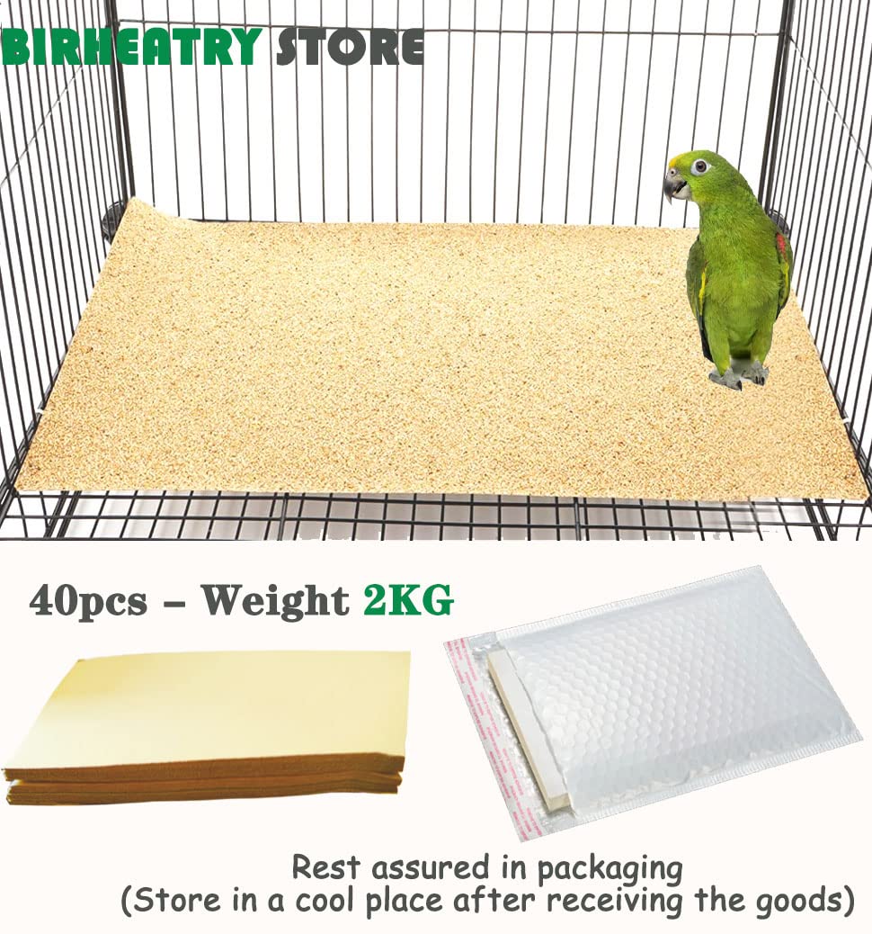 Birheatry gravel paper 40pcs packaging—secure packaging minimizes transport damage.