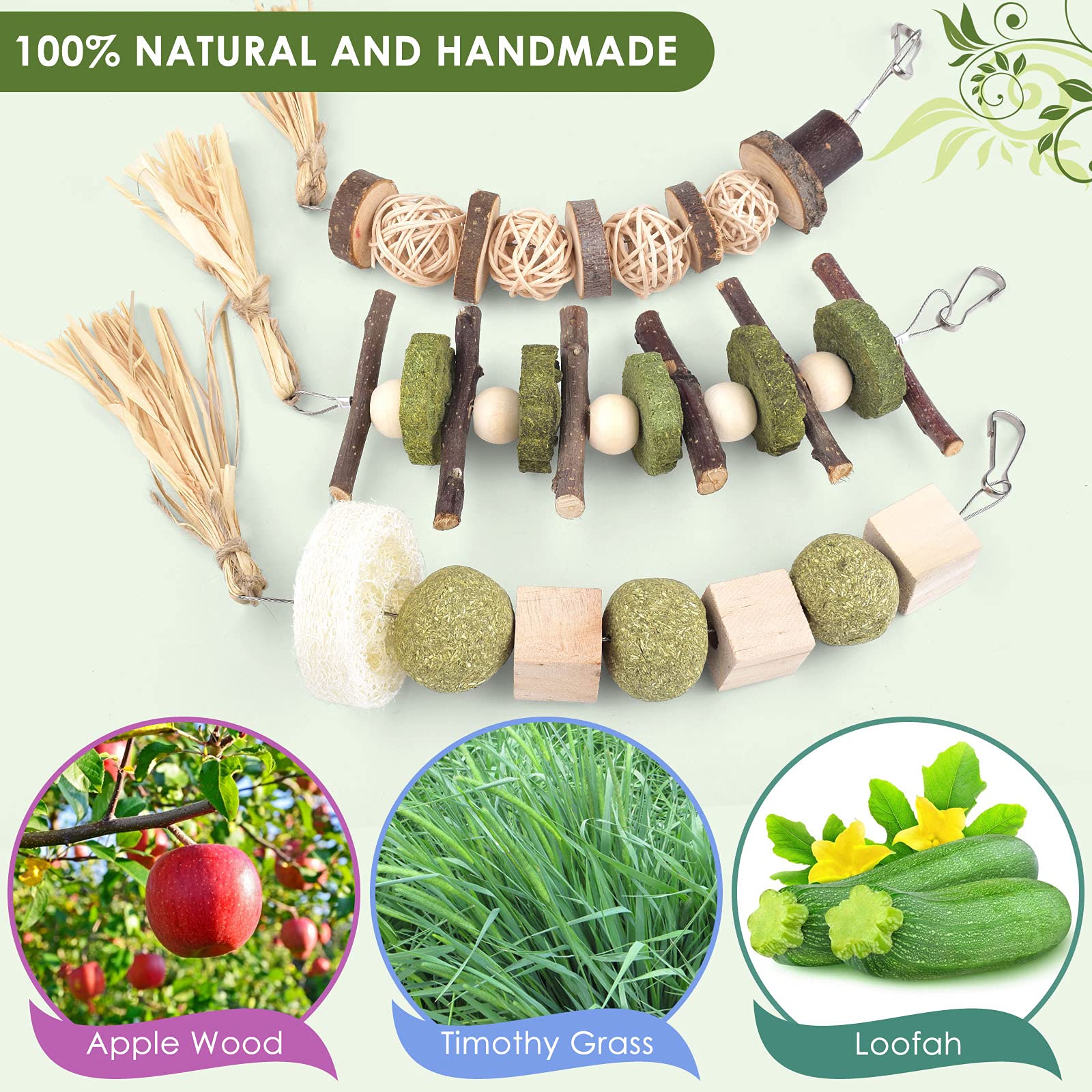 Bissap Alfalfa Cakes offer tasty snacks and roughage for a balanced nibble.
