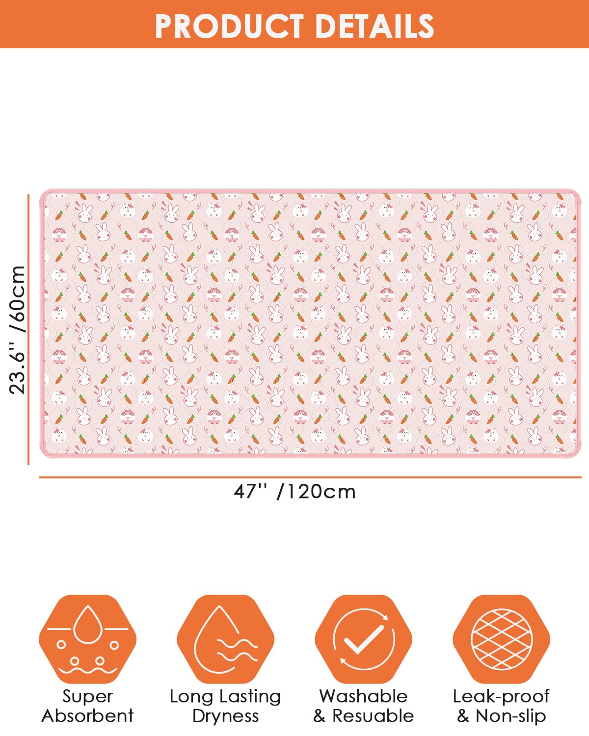 Bissap guinea pig cage liner soft mesh surface provides breathable comfort.