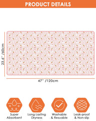 Bissap guinea pig cage liner soft mesh surface provides breathable comfort.