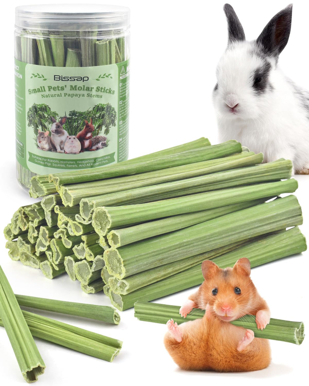 Bissap rabbit chew sticks packaging sealed for freshness