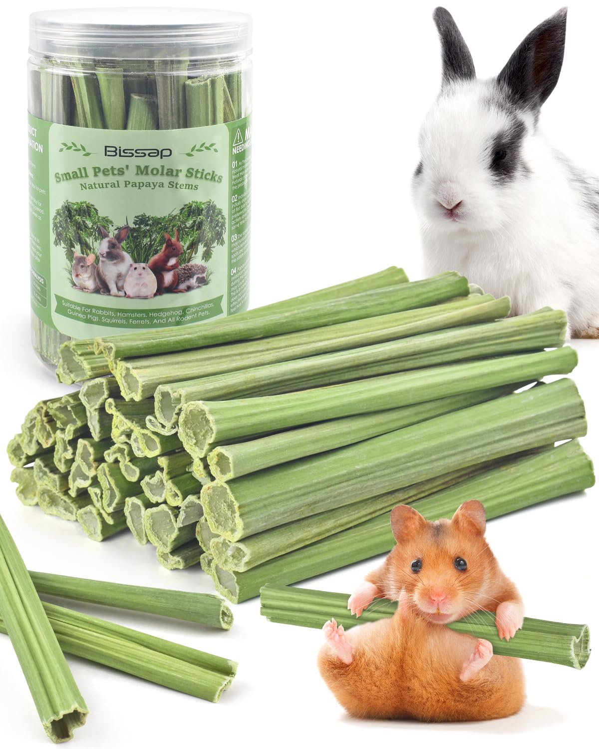 Bissap rabbit chew sticks packaging sealed for freshness