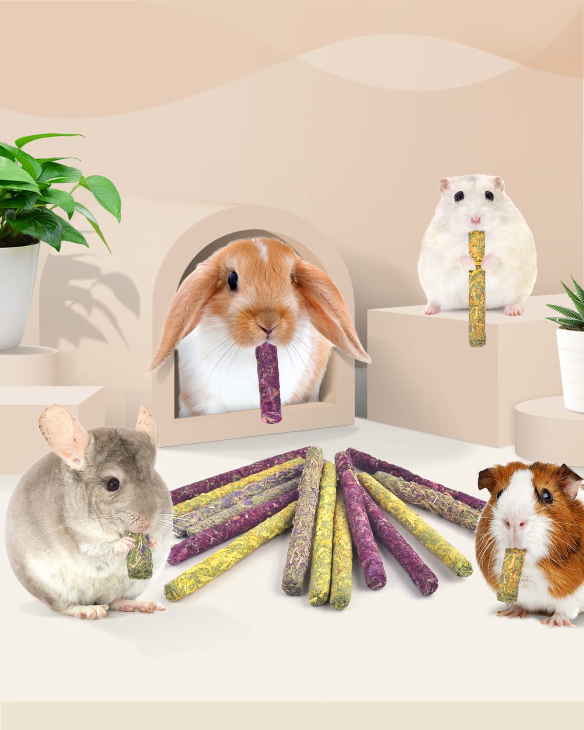 Bissap enrichment toys help small pets stay engaged during playtime