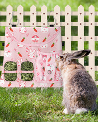 Bissap rabbit hay feeder bag foldable and soft for easy transport.