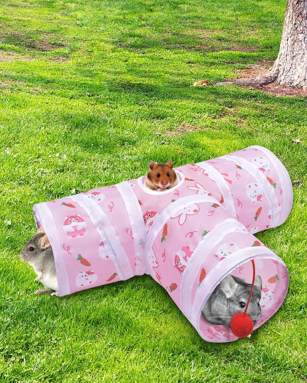 Bissap Rabbit Tunnel compact storage for easy room reconfiguration