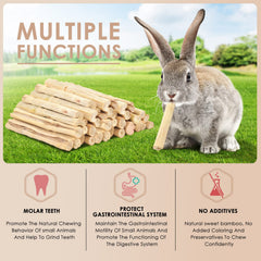 Bissap bamboo chew sticks in sealed pack emphasizes freshness and dry storage