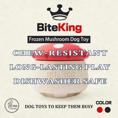 BiteKing-freeze-mold-treat-filling showing frozen enrichment inside the toy.