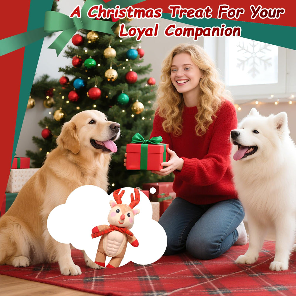 BitPeUG Deer toy uses durable soft material for gentle chewing.