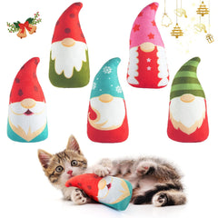 Biubiucat Christmas catnip toy Santa pack ready for joyful play and festive purrs.