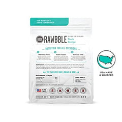 BIXBI Rawbble freeze-dried bites ready to scoop for a quick meal
