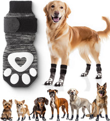 Bixie anti-slip socks provide wood-floor traction for safer, steadier steps.