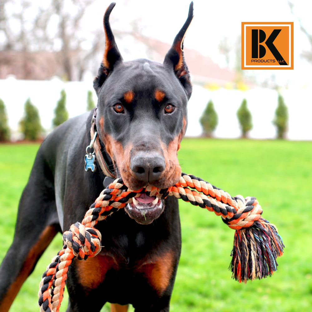 BK PRODUCTS LLC indestructible rope toy designed for tough chewers and hours of play