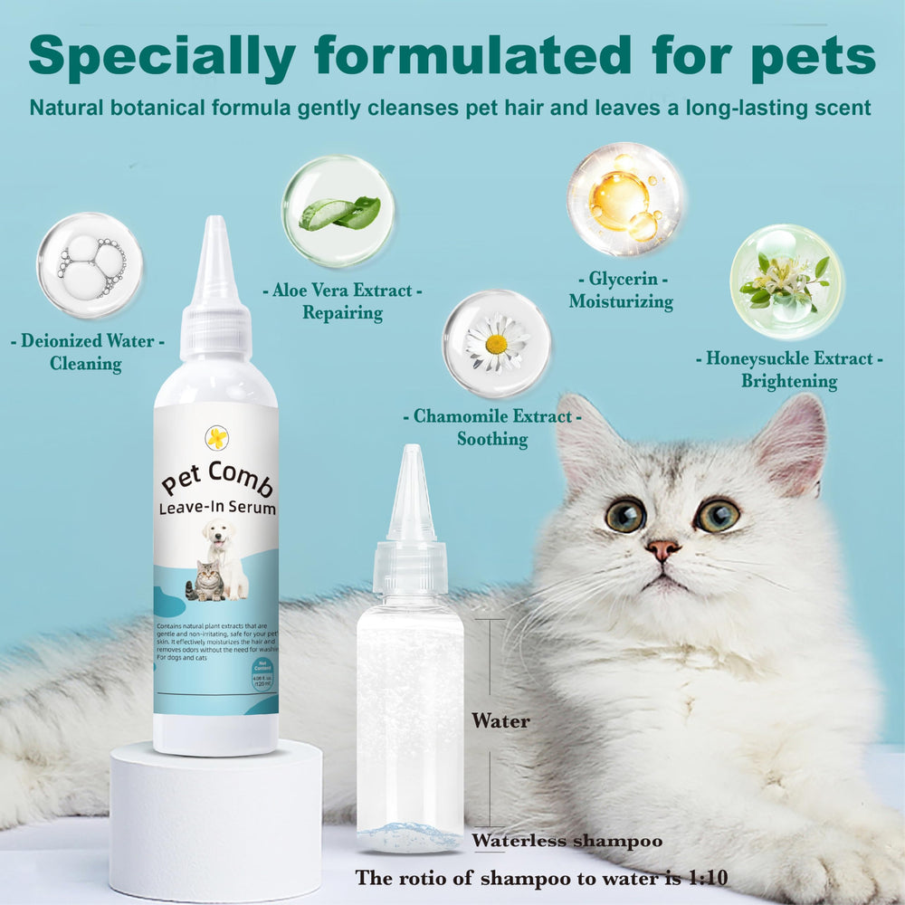 BKUSX steam-spray function demo illustrates calming mist during grooming.