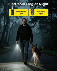 Blackdog LCD training modes display demonstrates Beep, Vibration, Safe Shock, and Strobe.