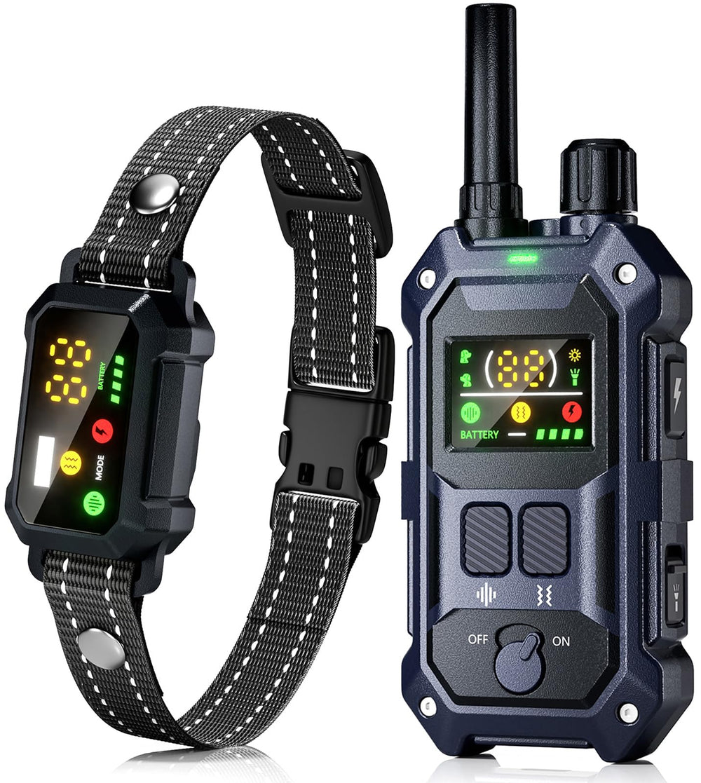 Blackdog military durability collar shows rugged exterior for tough outdoor training.