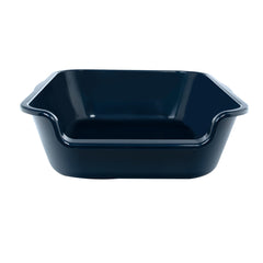 Blaucasa ABS material durable litter box emphasizing rigid construction