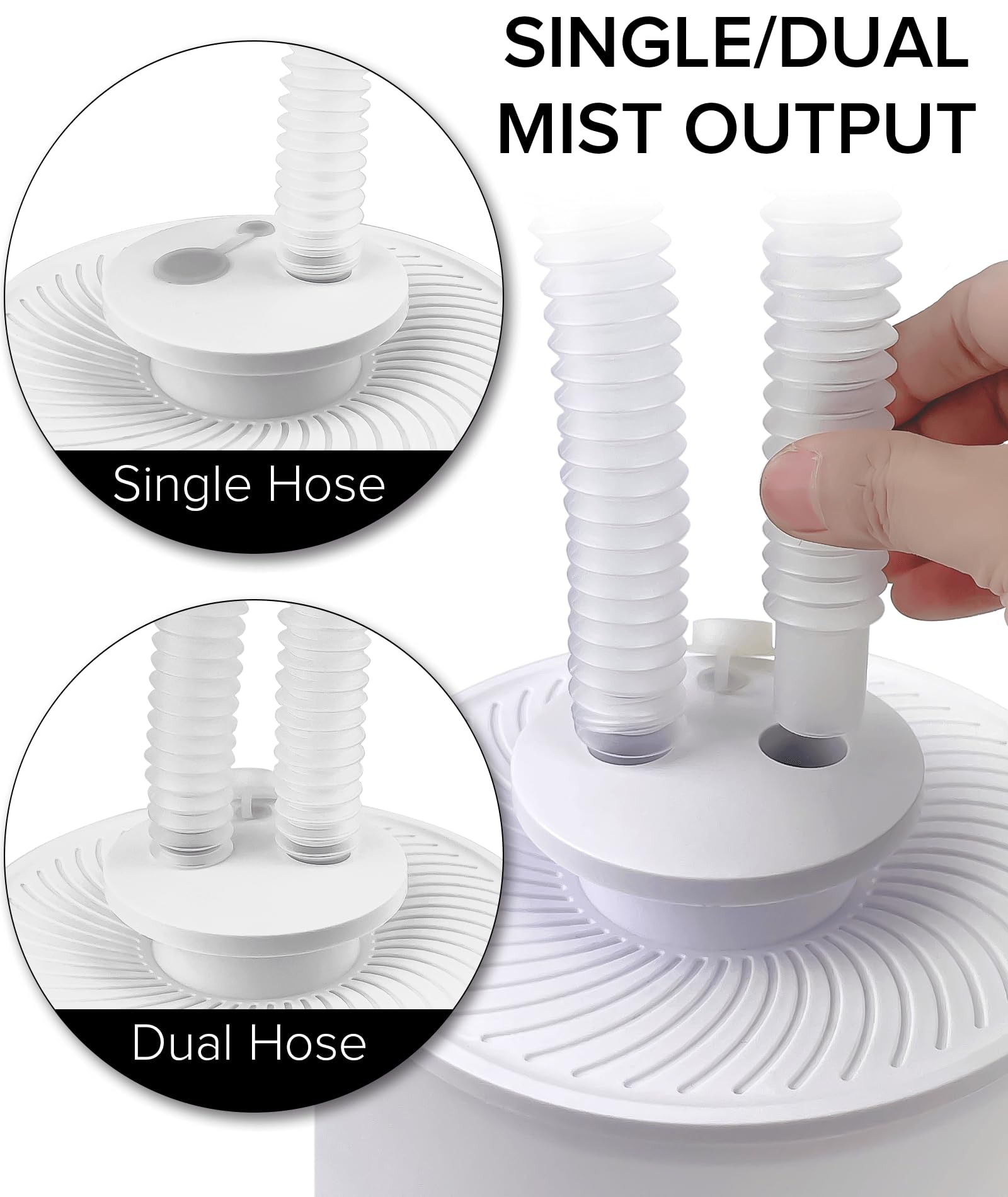 BLEREMA hose connection enables targeted humidity in specific tank areas