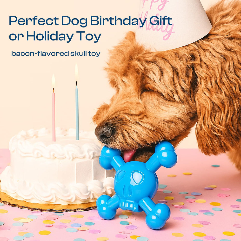 BLESQU textured surface massages gums during puppy chewing