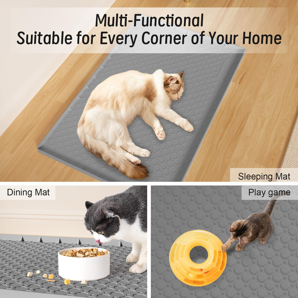 BLESWIN extra-large mat suitable for indoor cats and multi-use scenarios