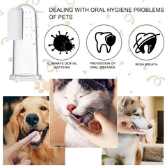 BLMHTWO five-piece kit ready for puppies, cats, and dogs during daily brushing.