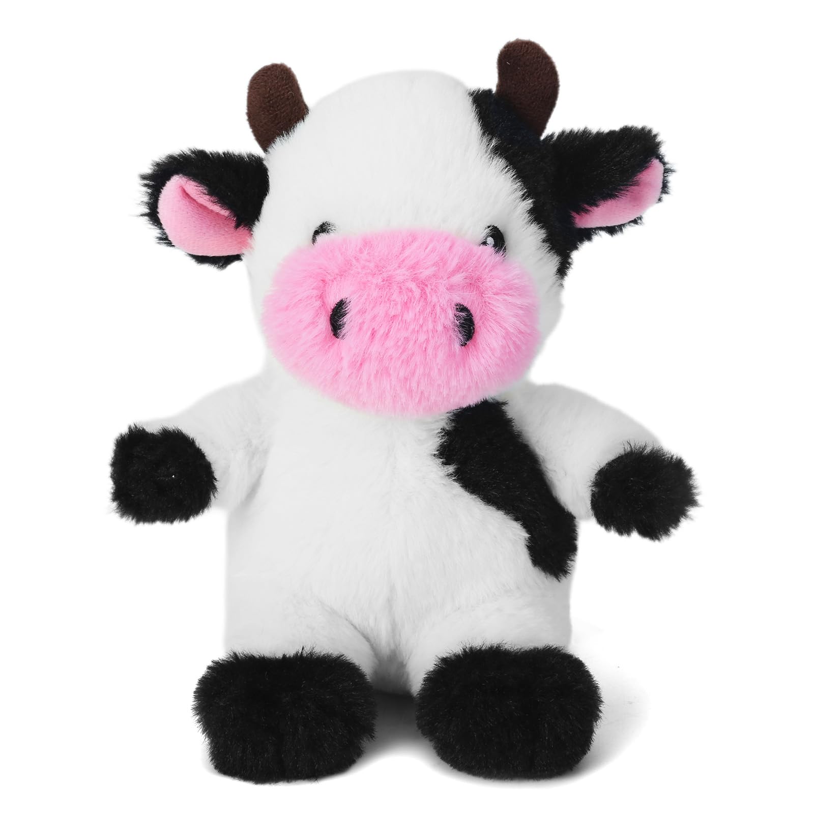 Blnboimrun cow toy squeaky plush engages dogs with interactive play