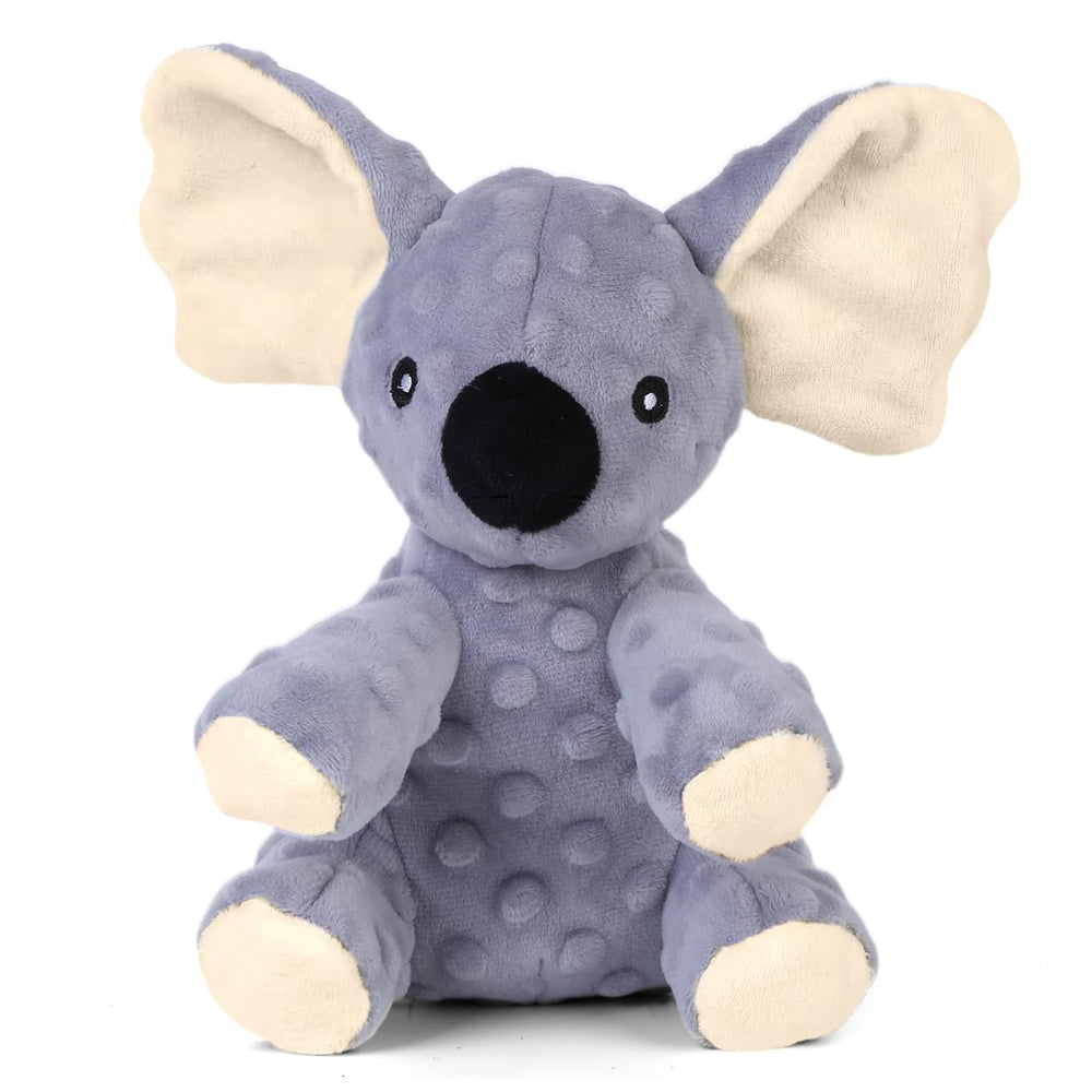 Blnboimrun plush koala squeaky toy for dogs encourages interactive play and mental stimulation.