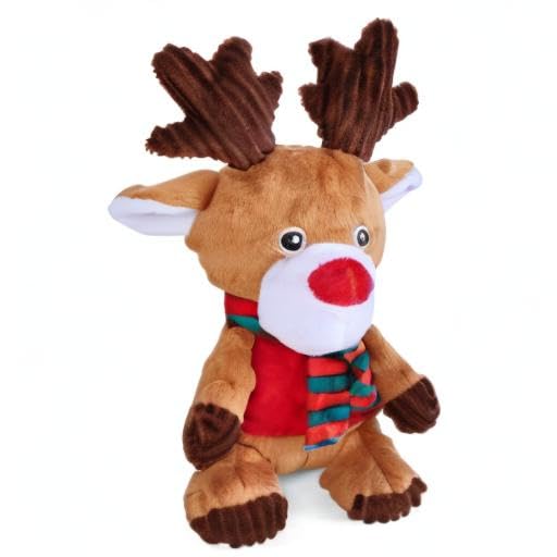 Blnboimrun reindeer plush durable material withstands gentle play