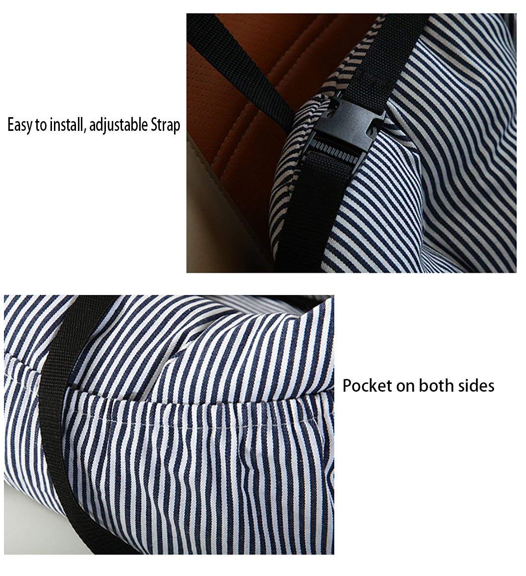 Bloblo dog car seat booster rear-seat compatibility supports flexible seating options.