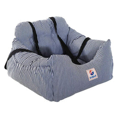 Bloblo dog car seat booster side storage pockets offer practical travel organization.
