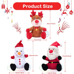 BLSCC Reindeer dog toy supports playful fetch and holiday excitement.