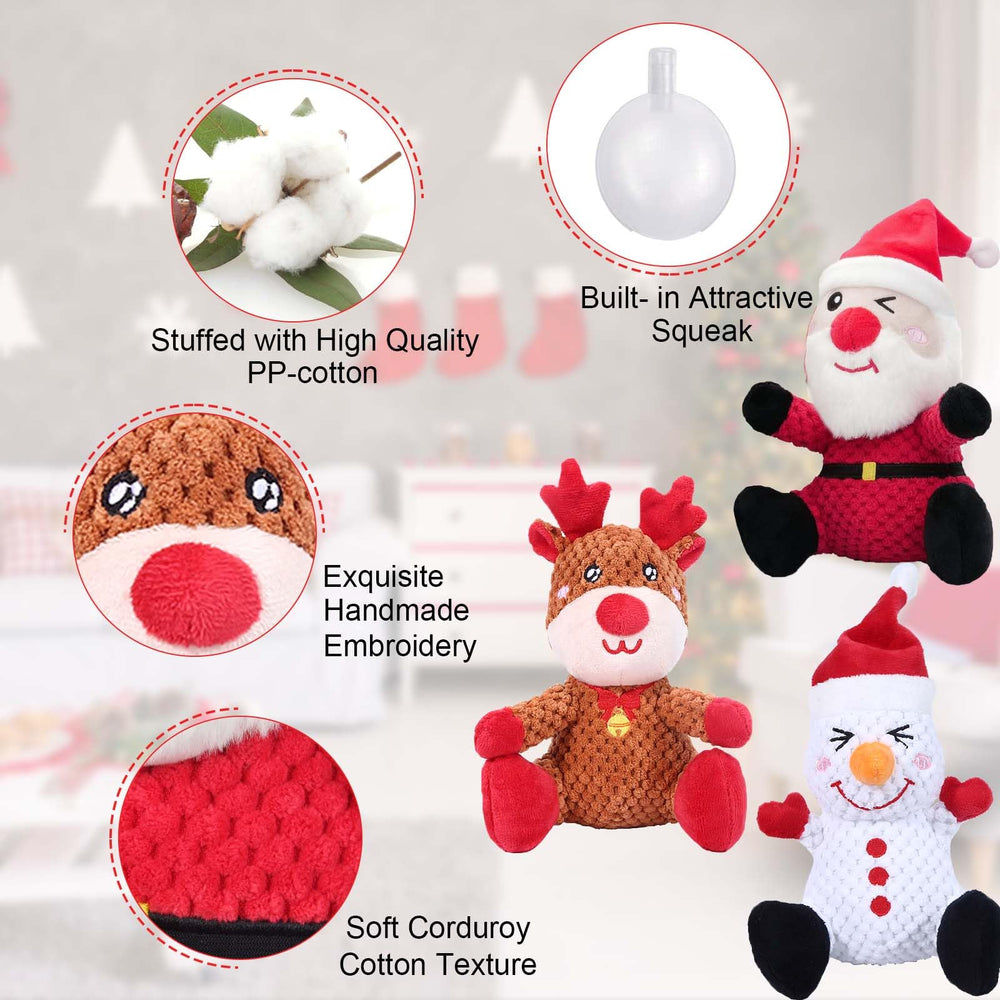 BLSCC Squeaky inner whistle dog toy adds audible excitement during play.