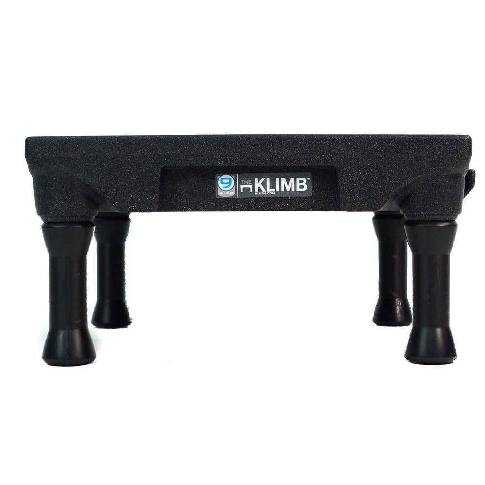 Blue-9 KLIMB deck with PawGrip surface for confident footing during training sessions.