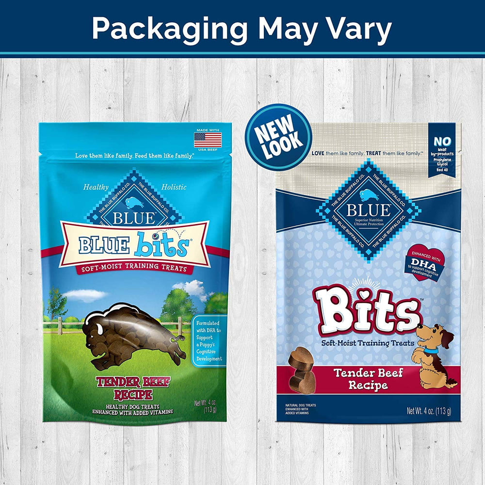 Blue Bits soft-moist texture captures chewy rewards ideal for gentle hand-feeding.