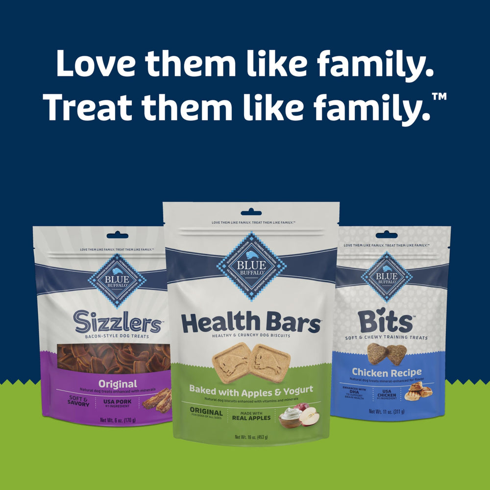 Blue Buffalo Health Bars are easy to break for training portions and rewards