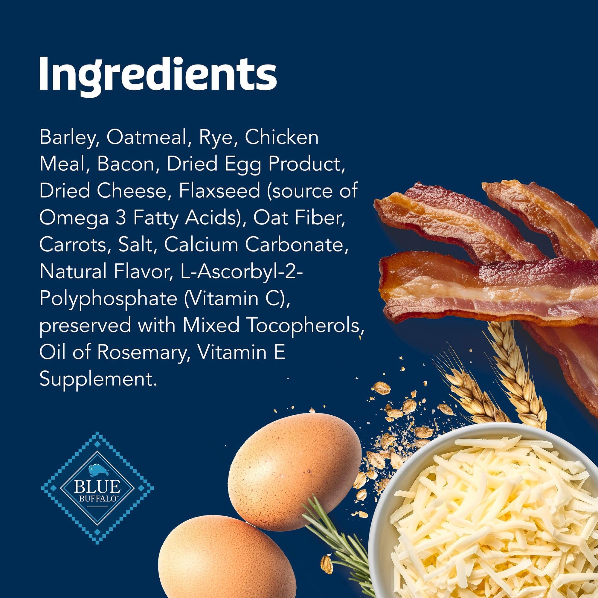 Blue Buffalo Health Bars omega-3 antioxidants panel for balanced nutrition