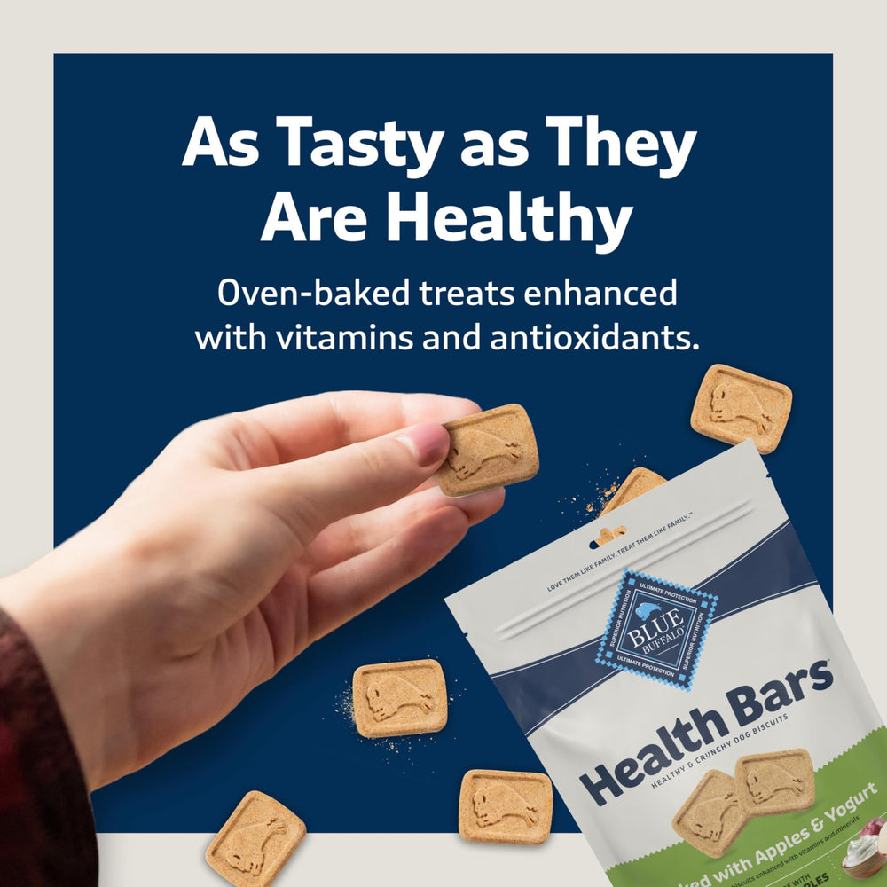 Blue Buffalo Health Bars ideal for training rewards and small-piece snacks