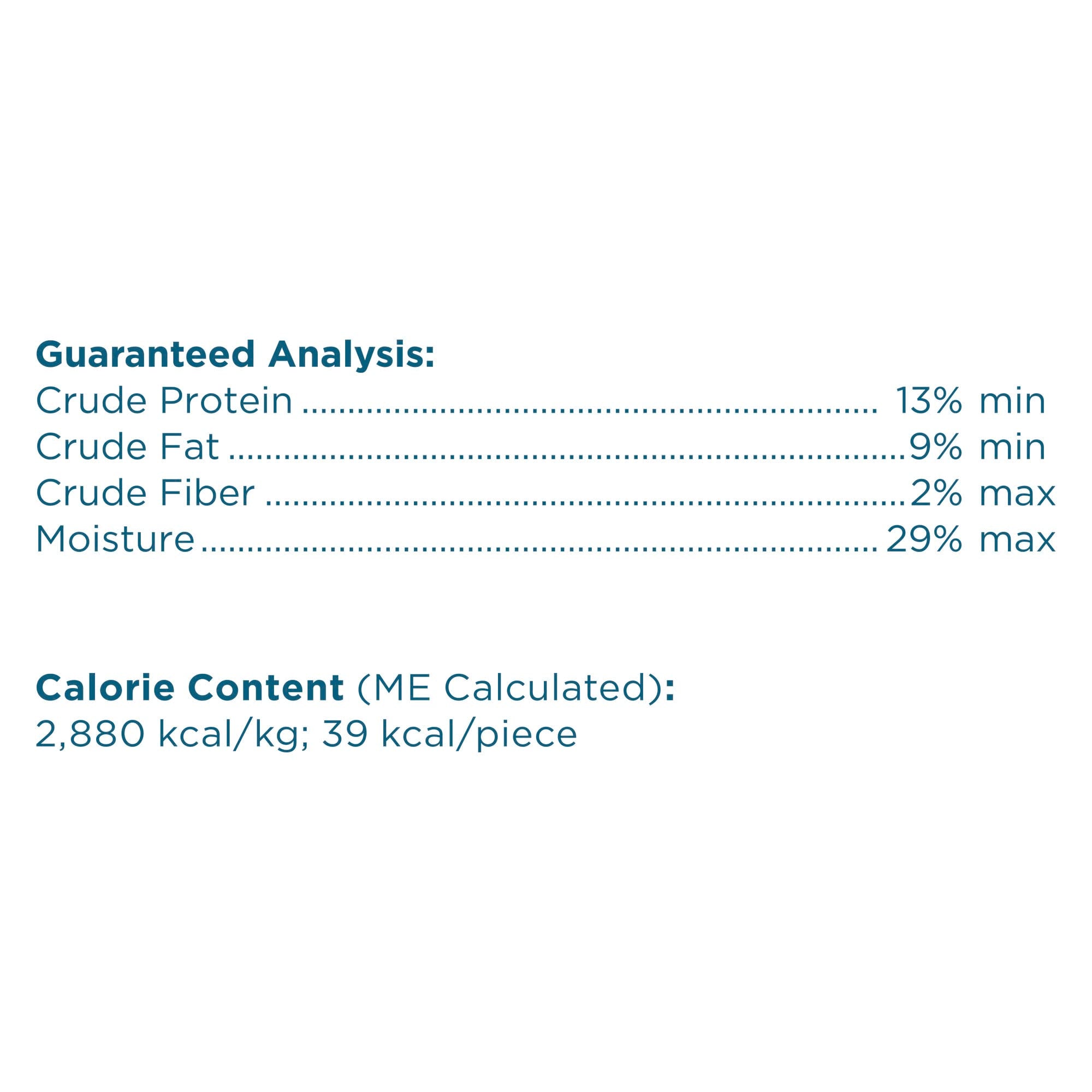 Blue Buffalo Nudges no corn, wheat, or soy makes a clean treat for training.