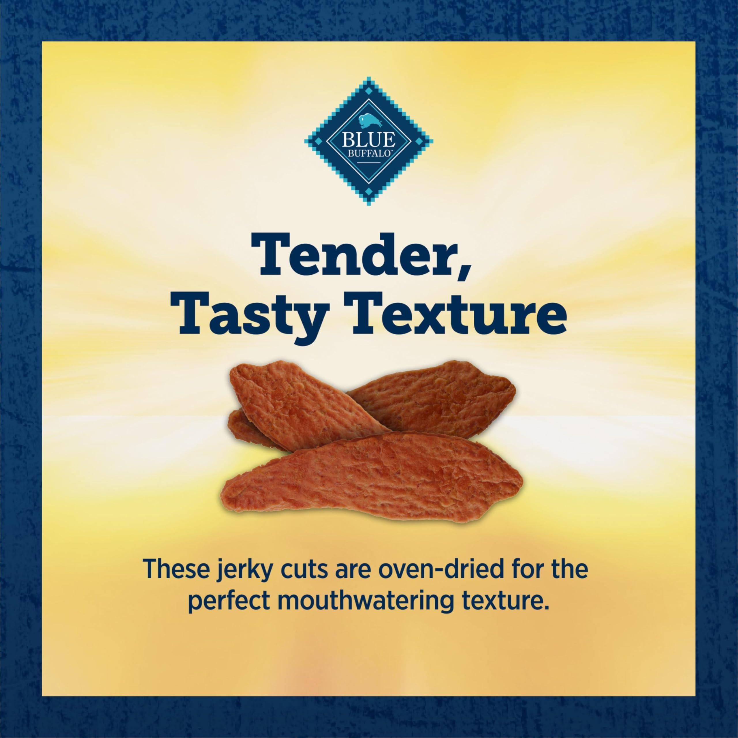 Blue Buffalo True Chews for training rewards with tear-friendly portions.