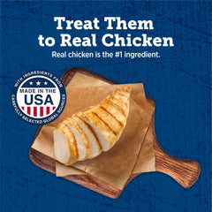 Blue Buffalo True Chews Jerky Cuts chicken — first-ingredient protein option.